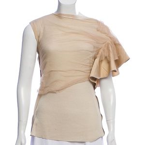 LANVIN Silk Sleeveless Top